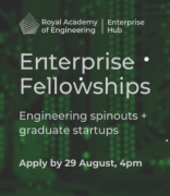 Royal Academy of Engineering Enterprise Fellowships 2024