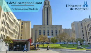Université de Montréal Exemption Scholarship for International Students 2024
