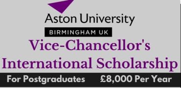 Aston University Scholarships 2024 (Application Process)