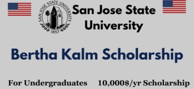 Bertha Kalm Scholarship at San Jose State University