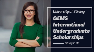 University Of Stirling GEMS Scholarships 2024, UK